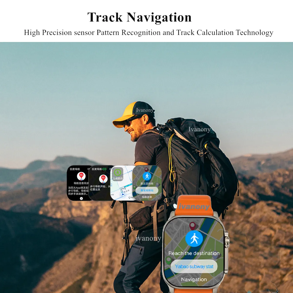 Original HK11 ULTRA3 Smart Watch Support TWS Earphone Connect Network Share Connection AI Robots Receive Call AMOLED Smartwatch - Image 13