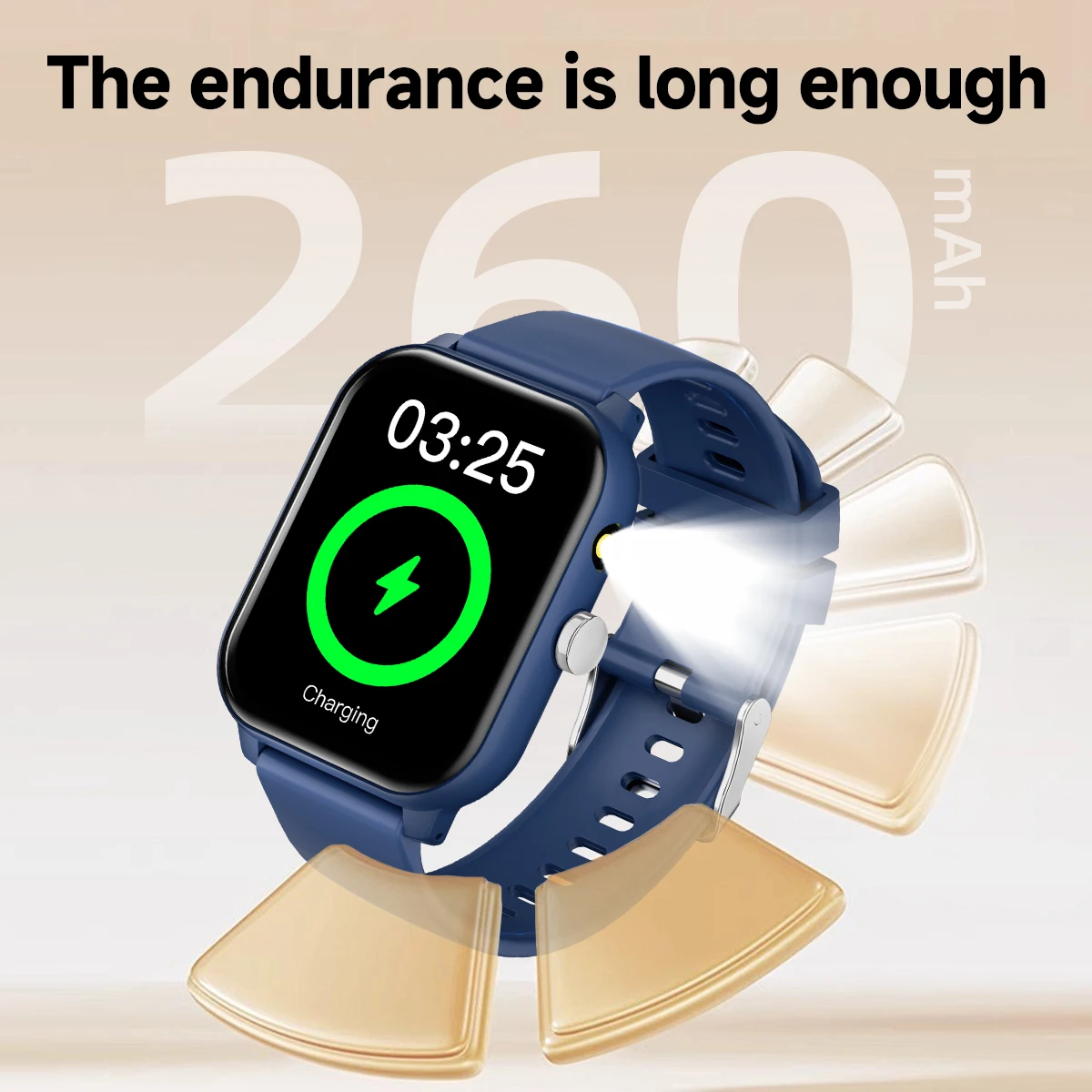 New Game Smart Watch 1.83” Bluetooth Call Sports Mode Music/Camera Control LED Flashlight Long Battery Watch for Android/IOS - Image 9