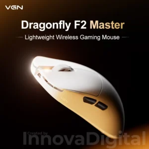 VGN Dragonfly F2 Pro Max Ultra F2 Master Wireless Gaming Mouse PAW3395 PAW3950 8K Superlight Tri-Mode Esports FPS Mice Bluetooth