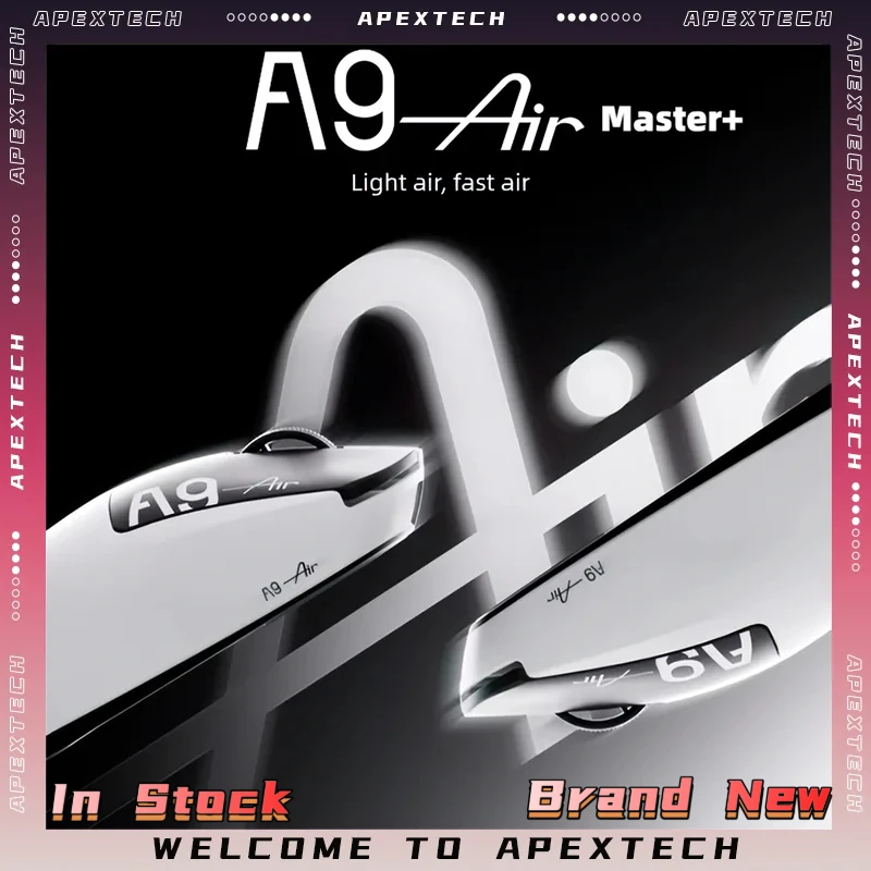 ATK A9 Air Ultimate Plus Gaming Mouse Wireless Bluetooth Lightweight PAW3955 Master Dual 8K Esports Mouse FPS Gaming Accessories