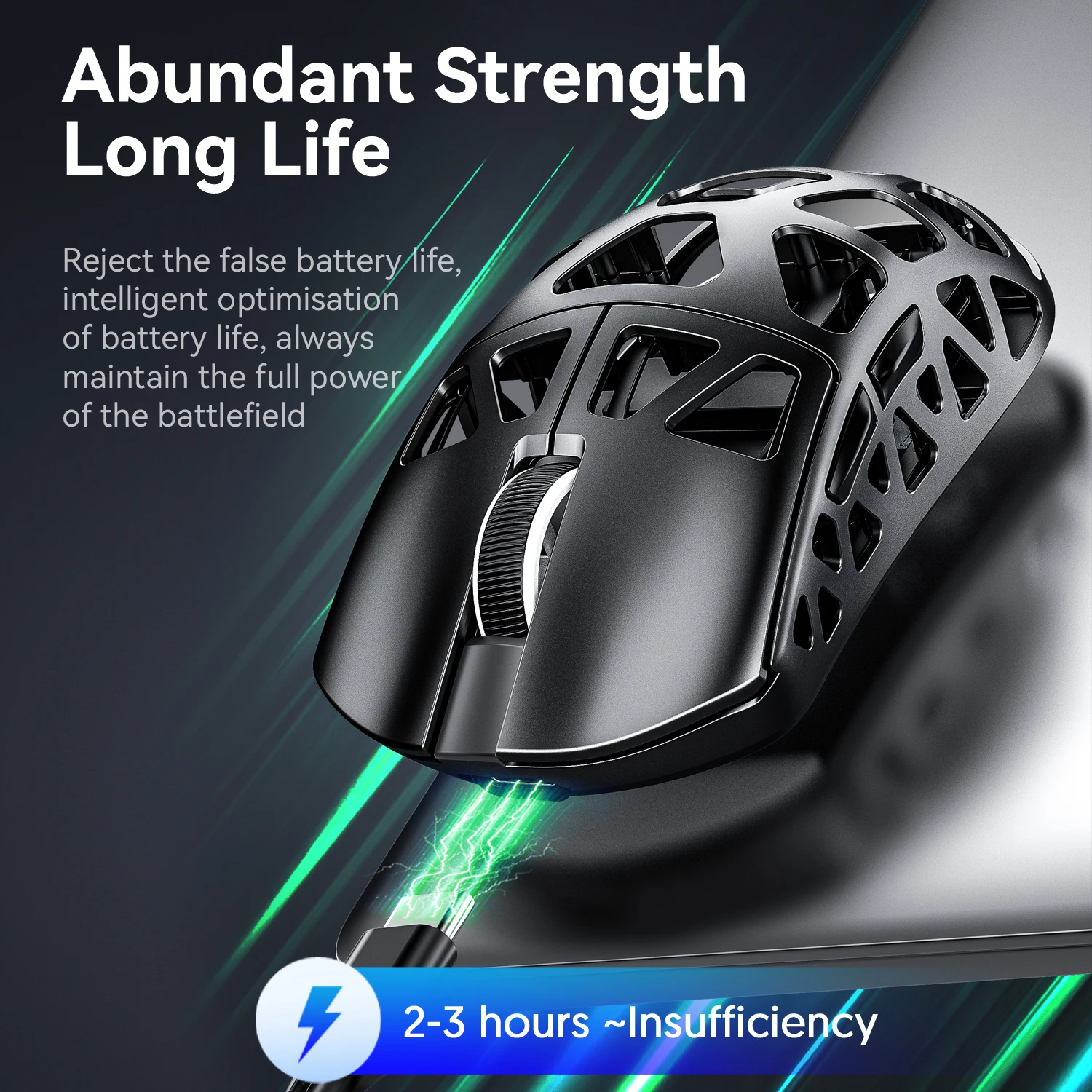 ATTACK SHARK R3 Gaming Mouse Magnesium Alloy Honeycomb,Ultra-Lightweight 8K Hz, PAW3395 Sensor, 26000 DPI, Ergonomic Shel - Image 12